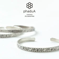 PHADUA Bracelets^/ Karen bangle/7919 silver