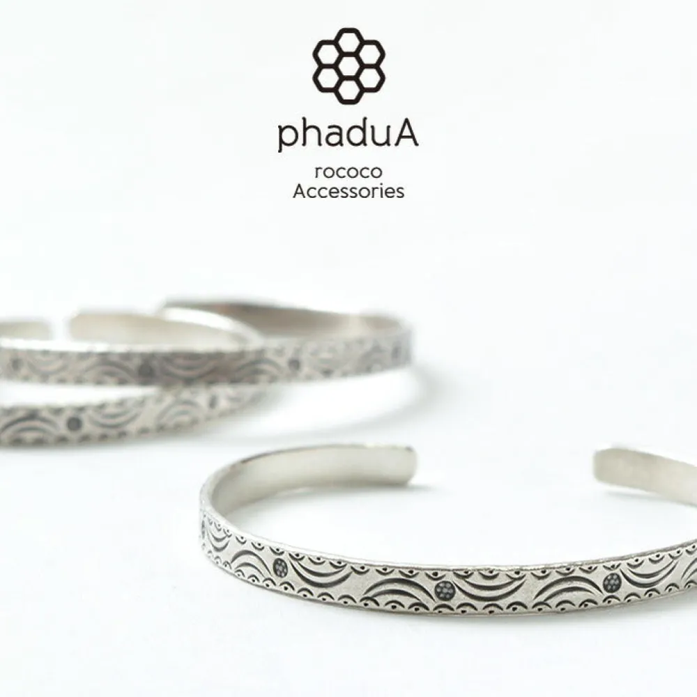 PHADUA Bracelets^/ Karen bangle/7919 silver