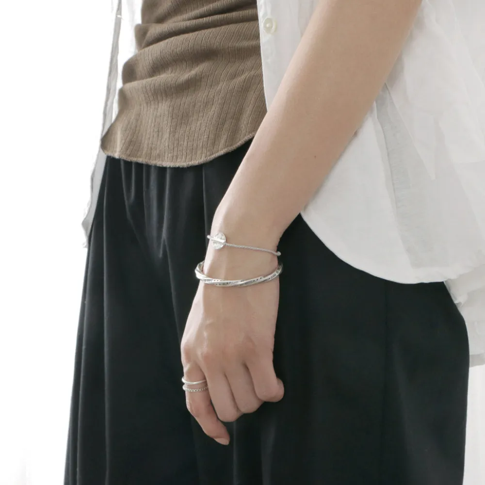 PHADUA Bracelets^/ Karen bangle/7921 silver