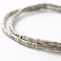 PHADUA Anklets^/ Karen Silver Beaded Concho Anklet