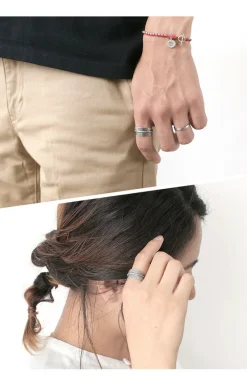 PHADUA Anklets^/ Karen Ring silver