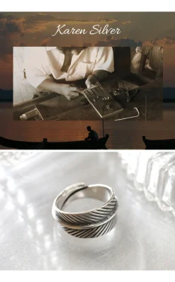 PHADUA Anklets^/ Karen Ring silver