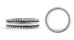 PHADUA Anklets^/ Karen Ring Rope Design silver