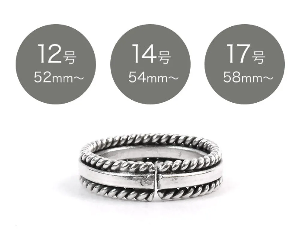 PHADUA Anklets^/ Karen Ring Rope Design silver