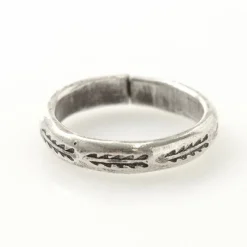 PHADUA Anklets^/ Karen Ring / Long Leaf silver