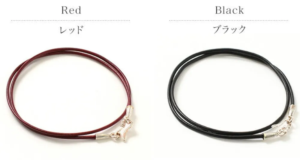 PHADUA Necklaces^/ Leather choker necklace in Karen silver.