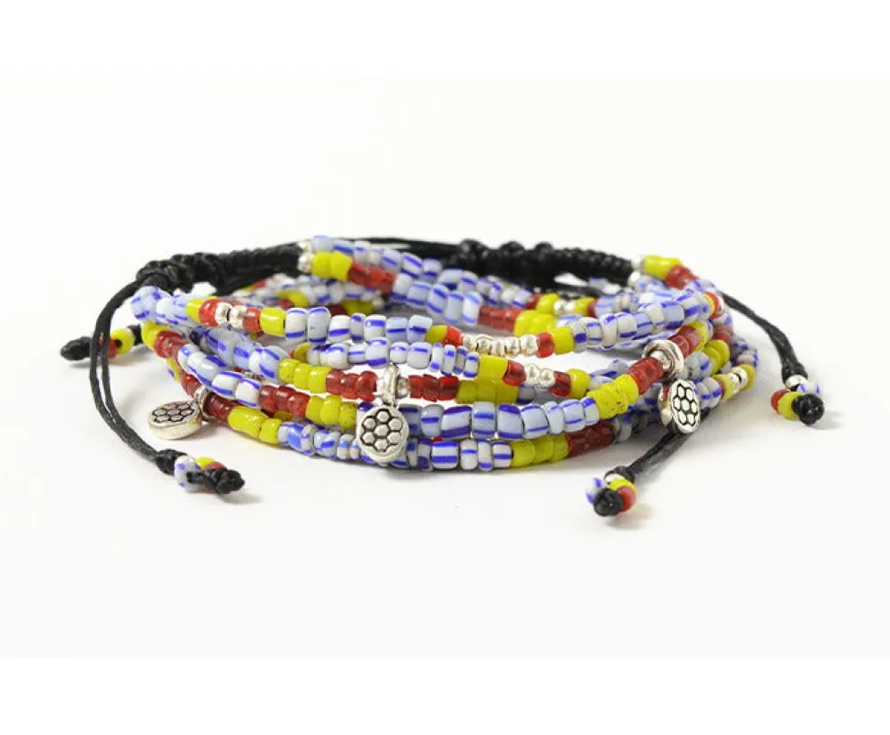 PHADUA Anklets^/ Multi Handmade Beaded Bracelets mix-beads