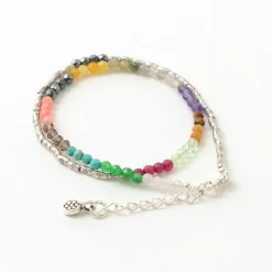 PHADUA Anklets^/ Multi Stone Wrap Bracelet multi-stone