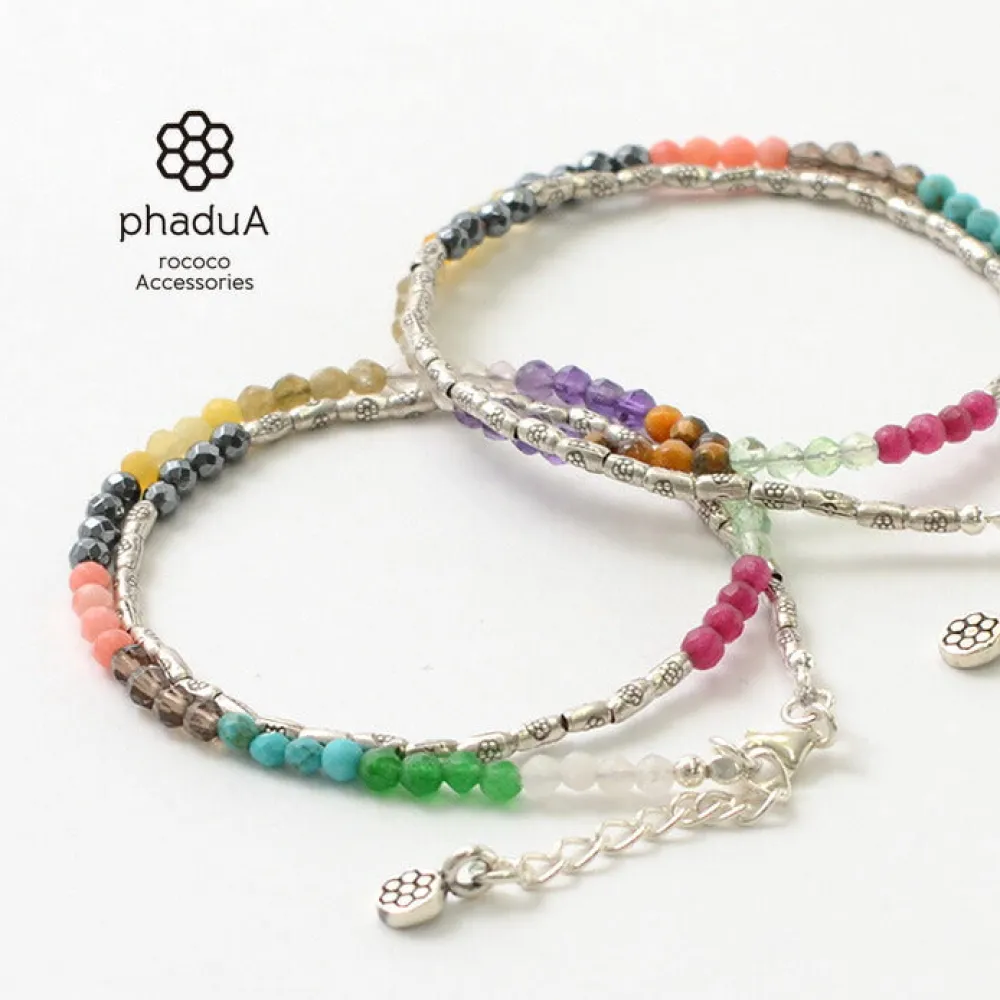 PHADUA Anklets^/ Multi Stone Wrap Bracelet multi-stone