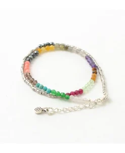 PHADUA Anklets^/ Multi Stone Wrap Bracelet multi-stone