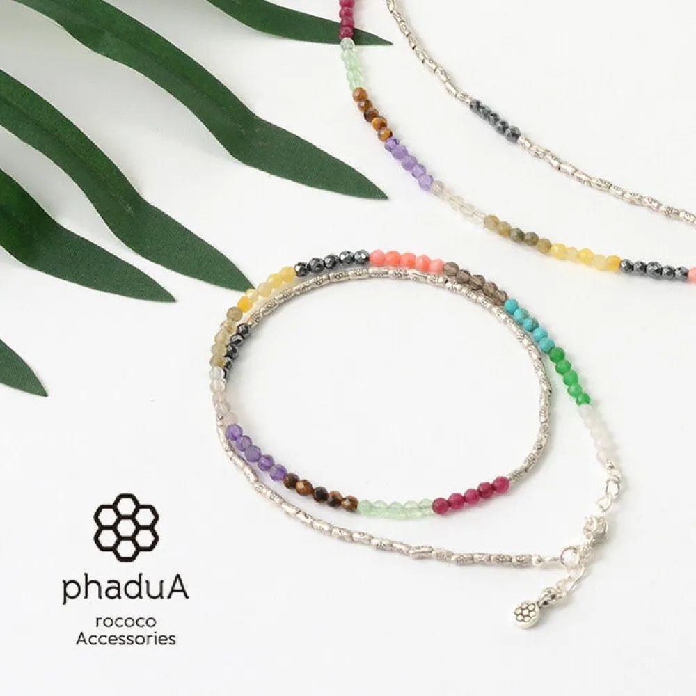 PHADUA Anklets^/ Multi Stone Wrap Anklet multi-stone