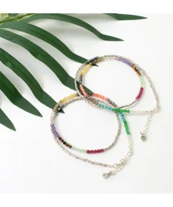 PHADUA Anklets^/ Multi Stone Wrap Anklet multi-stone