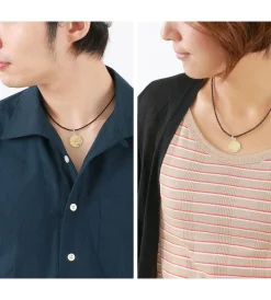 PHADUA Necklaces^/ Old Coin Pendant Top FRANCE10 gold