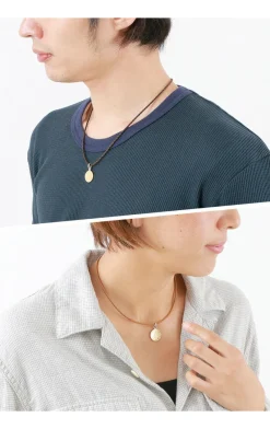 PHADUA Necklaces^/ Old Coin Pendant Top FRANCE5 gold