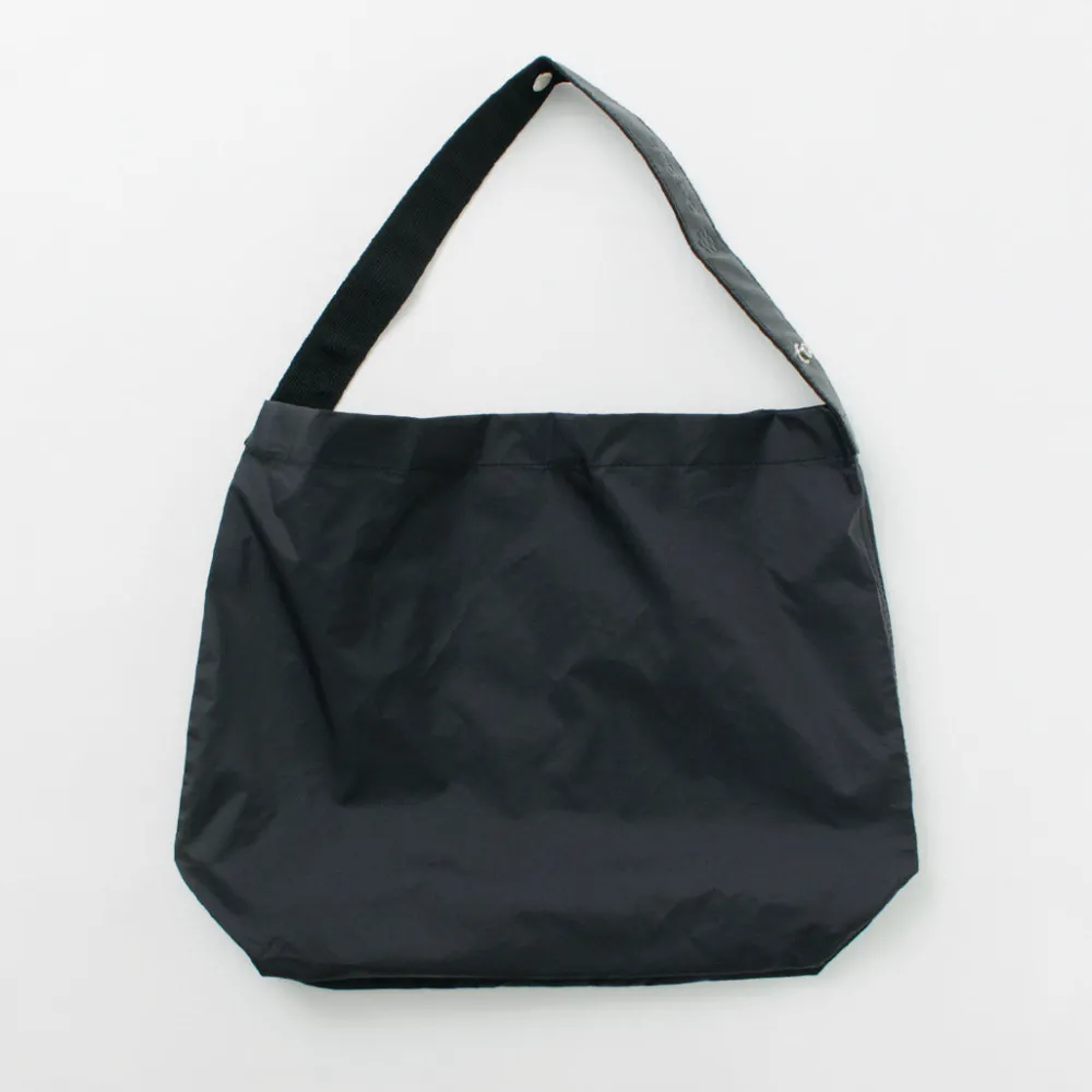 PHADUA Tote Bags^/ Ripstop Nylon Leather Sack/Shoulder Bag