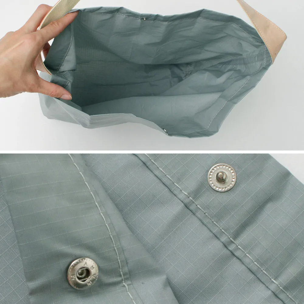 PHADUA Tote Bags^/ Ripstop Nylon Leather Sack/Shoulder Bag