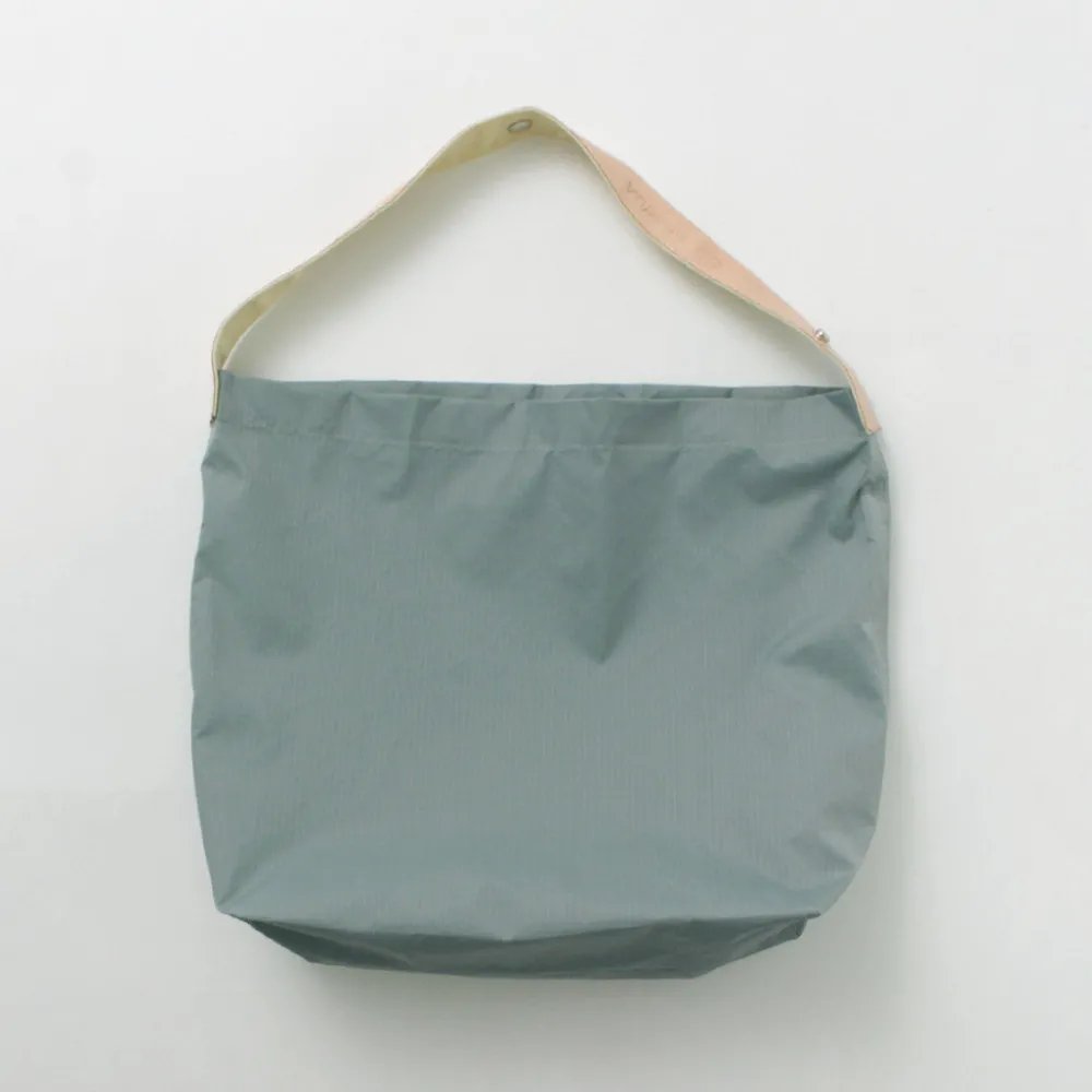 PHADUA Tote Bags^/ Ripstop Nylon Leather Sack/Shoulder Bag