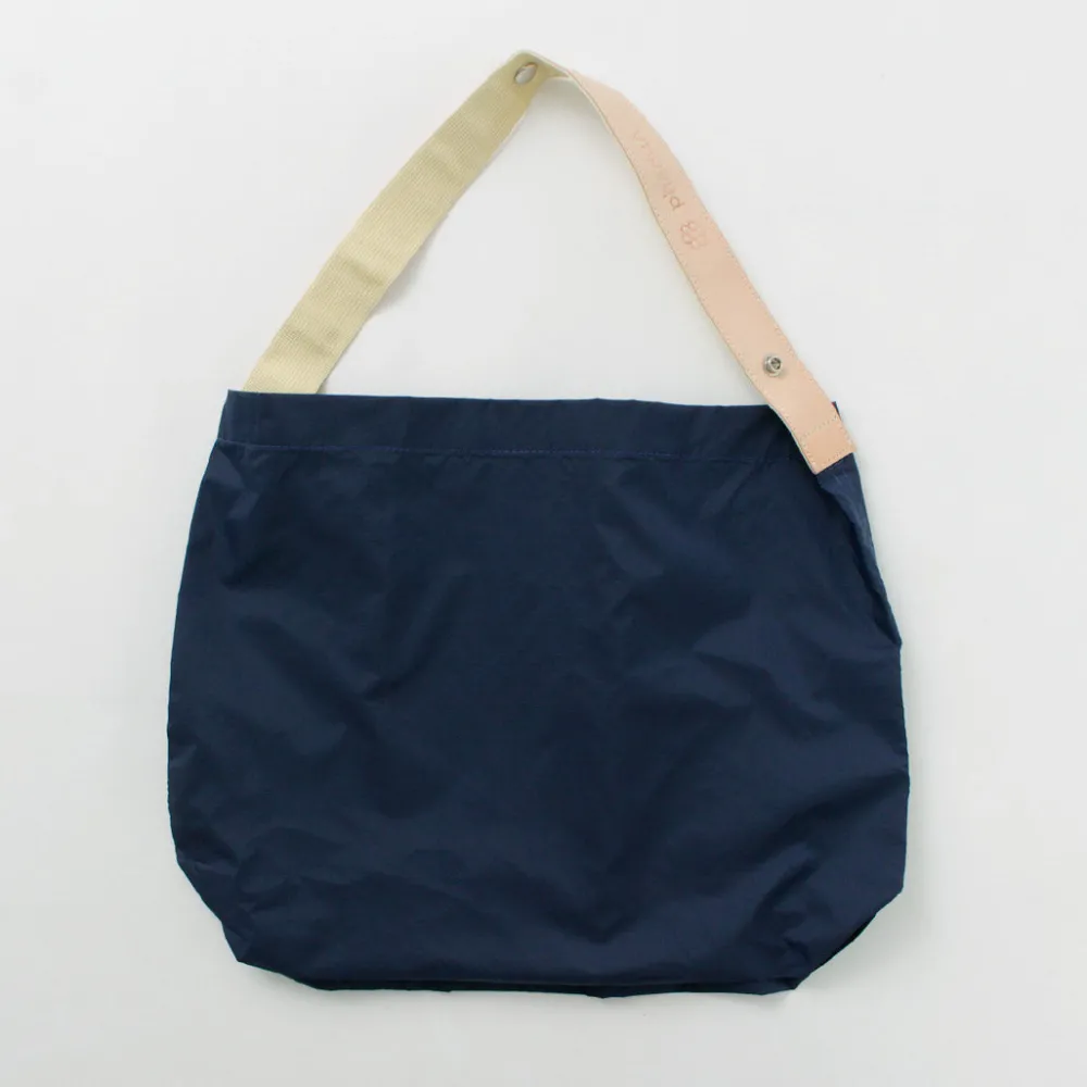 PHADUA Tote Bags^/ Ripstop Nylon Leather Sack/Shoulder Bag