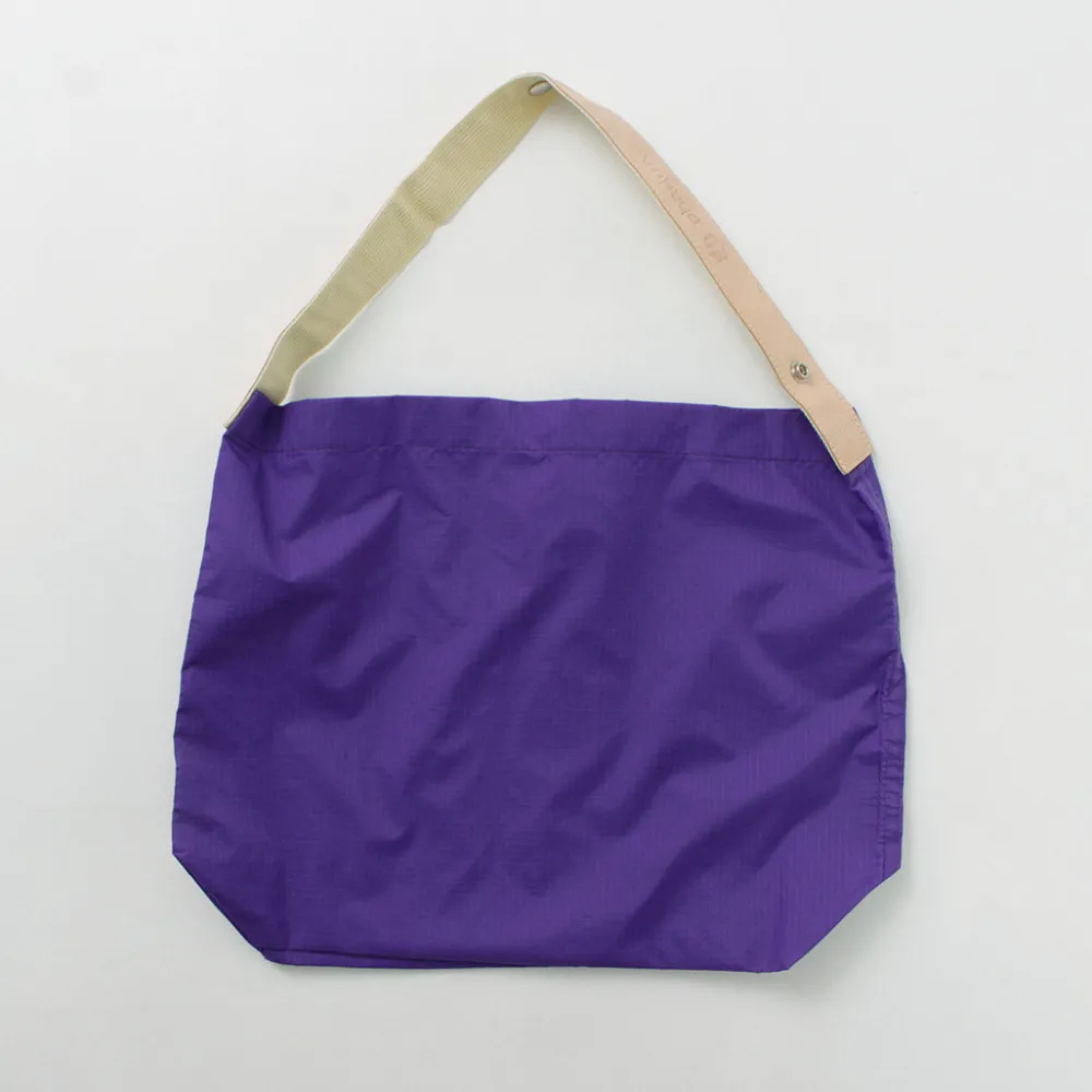 PHADUA Tote Bags^/ Ripstop Nylon Leather Sack/Shoulder Bag
