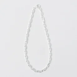PHADUA Anklets^/ Semi solid anchor chain anklet 925 silver