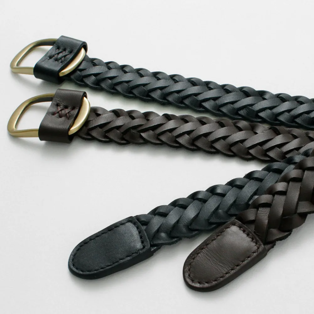 PHADUA Belts^/ Sizeless Braid Leather Belt