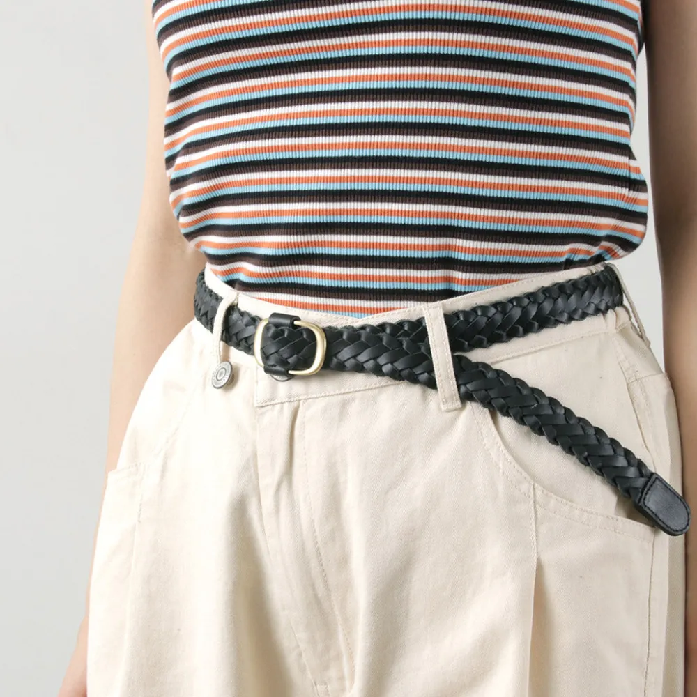 PHADUA Belts^/ Sizeless Braid Leather Belt
