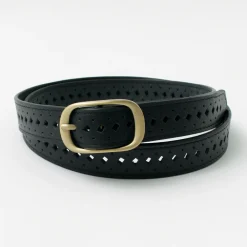 PHADUA Belts^/ Sizeless Perforated Leather Belt