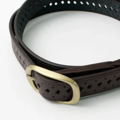 PHADUA Belts^/ Sizeless Perforated Leather Belt