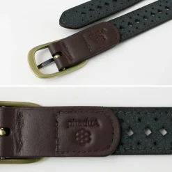 PHADUA Belts^/ Sizeless Perforated Leather Belt