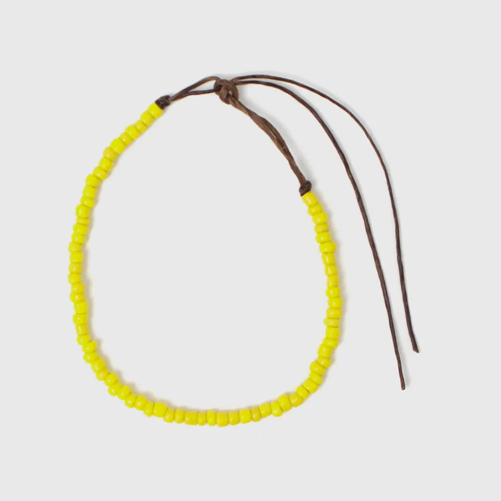 PHADUA Anklets^/ Solid glass bead bracelet