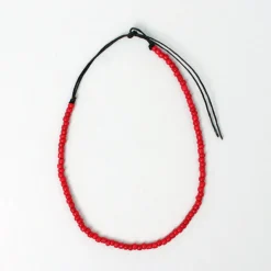 PHADUA Anklets^/ Solid glass bead anklet