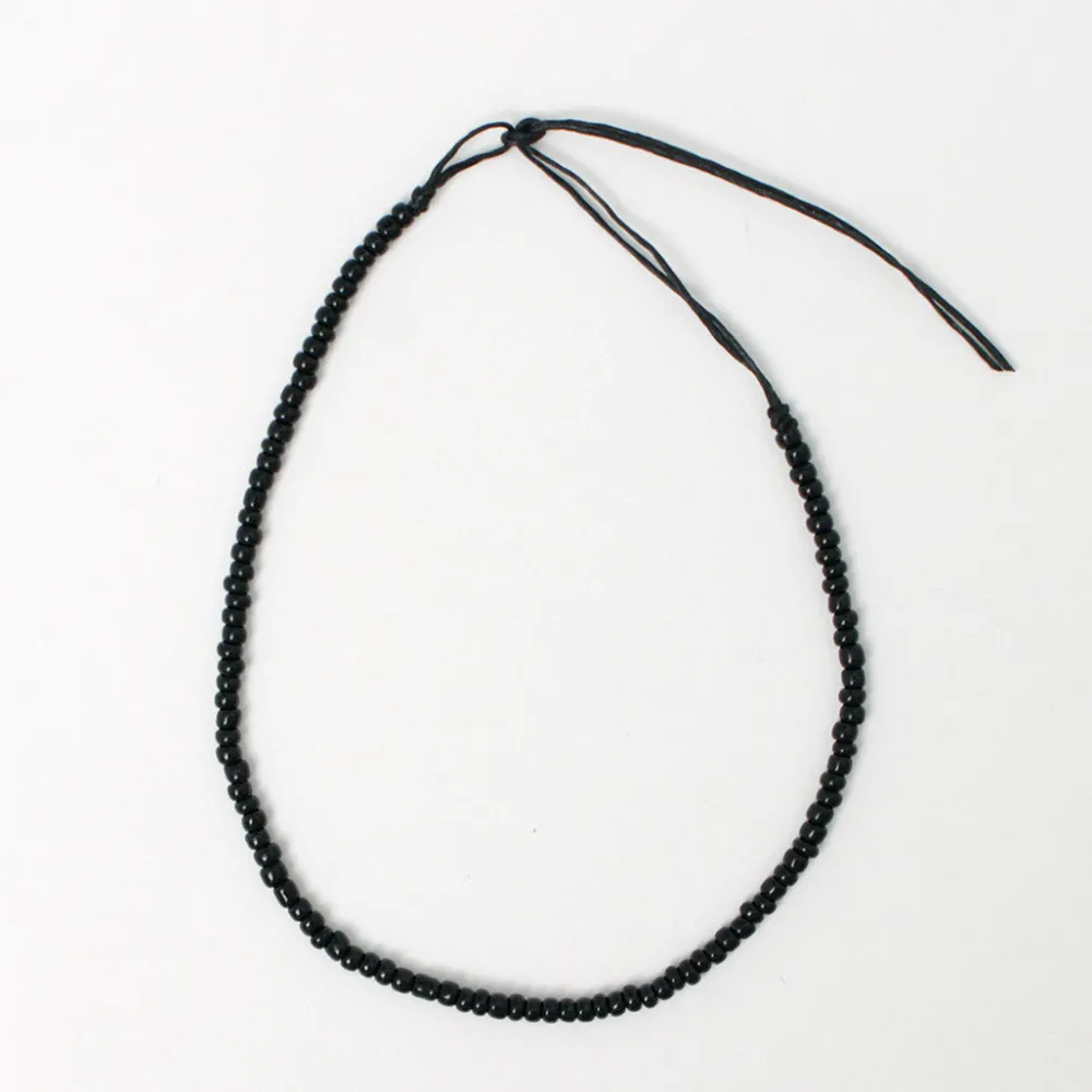 PHADUA Anklets^/ Solid glass bead anklet