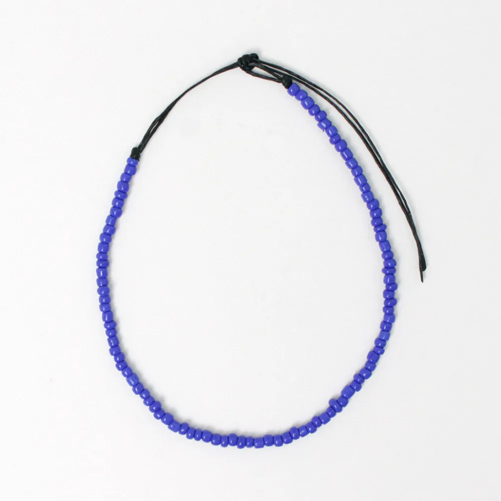 PHADUA Anklets^/ Solid glass bead anklet