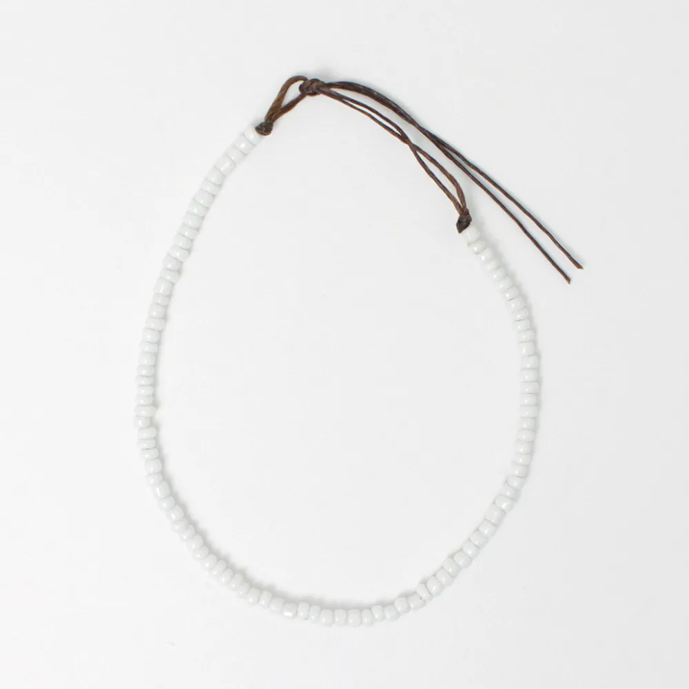 PHADUA Anklets^/ Solid glass bead anklet
