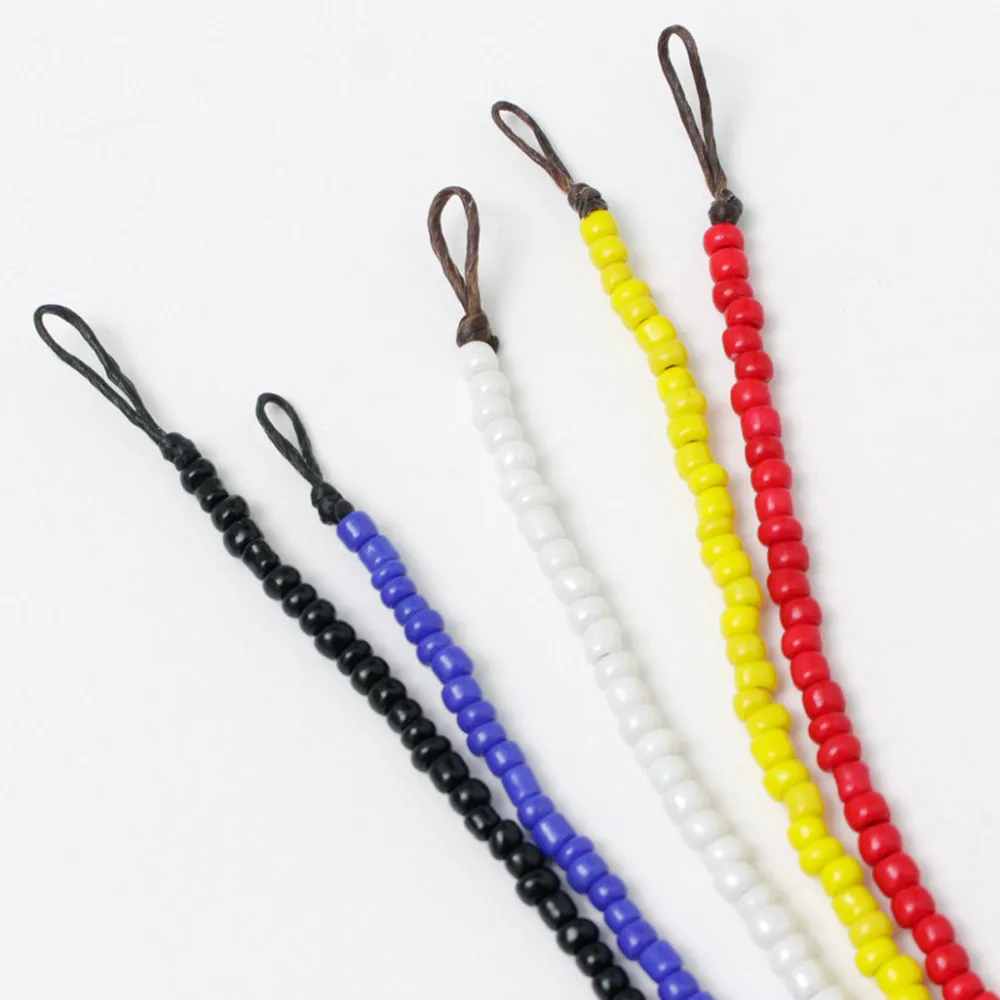 PHADUA Anklets^/ Solid glass bead anklet