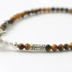 PHADUA Anklets^/ Tiger Eye Bead Bracelet yellow
