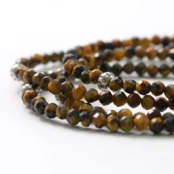 PHADUA Anklets^/ Tiger Eye Beaded Anklet yellow