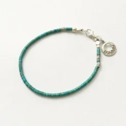 PHADUA Anklets^/ Turquoise Bead Anklet blue