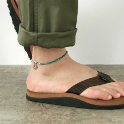 PHADUA Anklets^/ Turquoise Bead Anklet blue