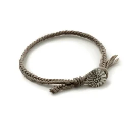 PHADUA Anklets^/ Wax Cord Concho Bracelet Fishbone Braid