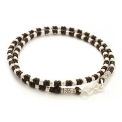 PHADUA Anklets^/ Wax Cord Silver Bracelet