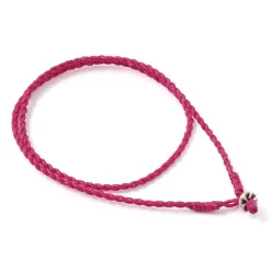 PHADUA Anklets^/ Wax Cord Silver Choker Necklace