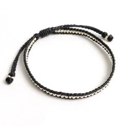 PHADUA Anklets^/ Wax Cord Silver Series Anklet