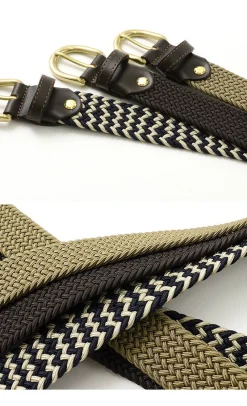 PITTI PELLE Belts^/ Braided Belt