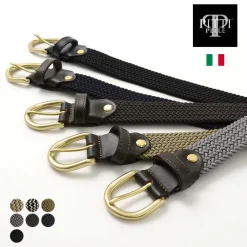 PITTI PELLE Belts^/ Braided Belt