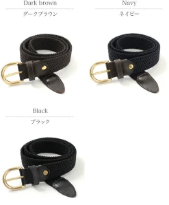 PITTI PELLE Belts^/ Braided Belt