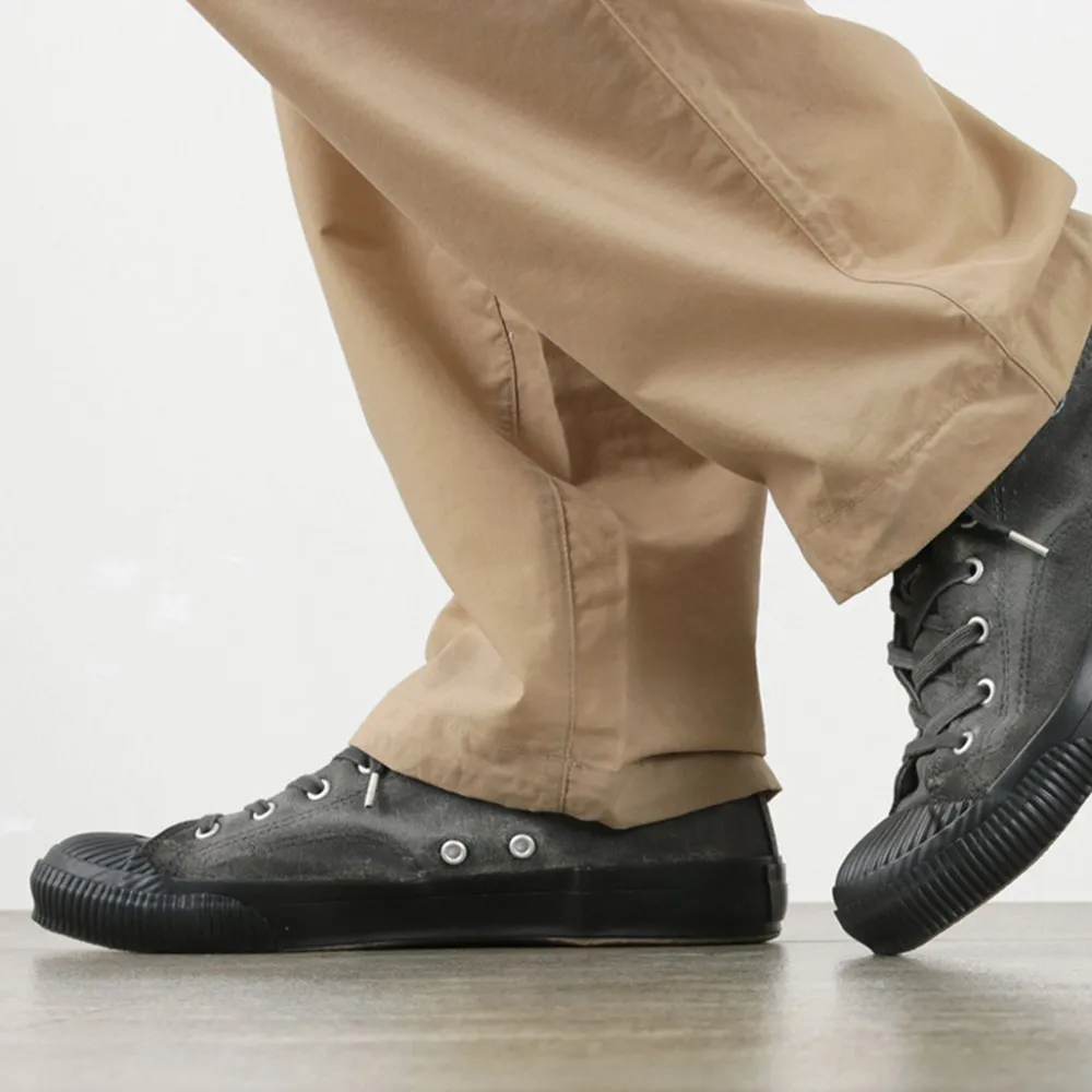 PRAS Sneakers^/ Shellcap Low in Sumi Hand Dyedsneaker sumikuro