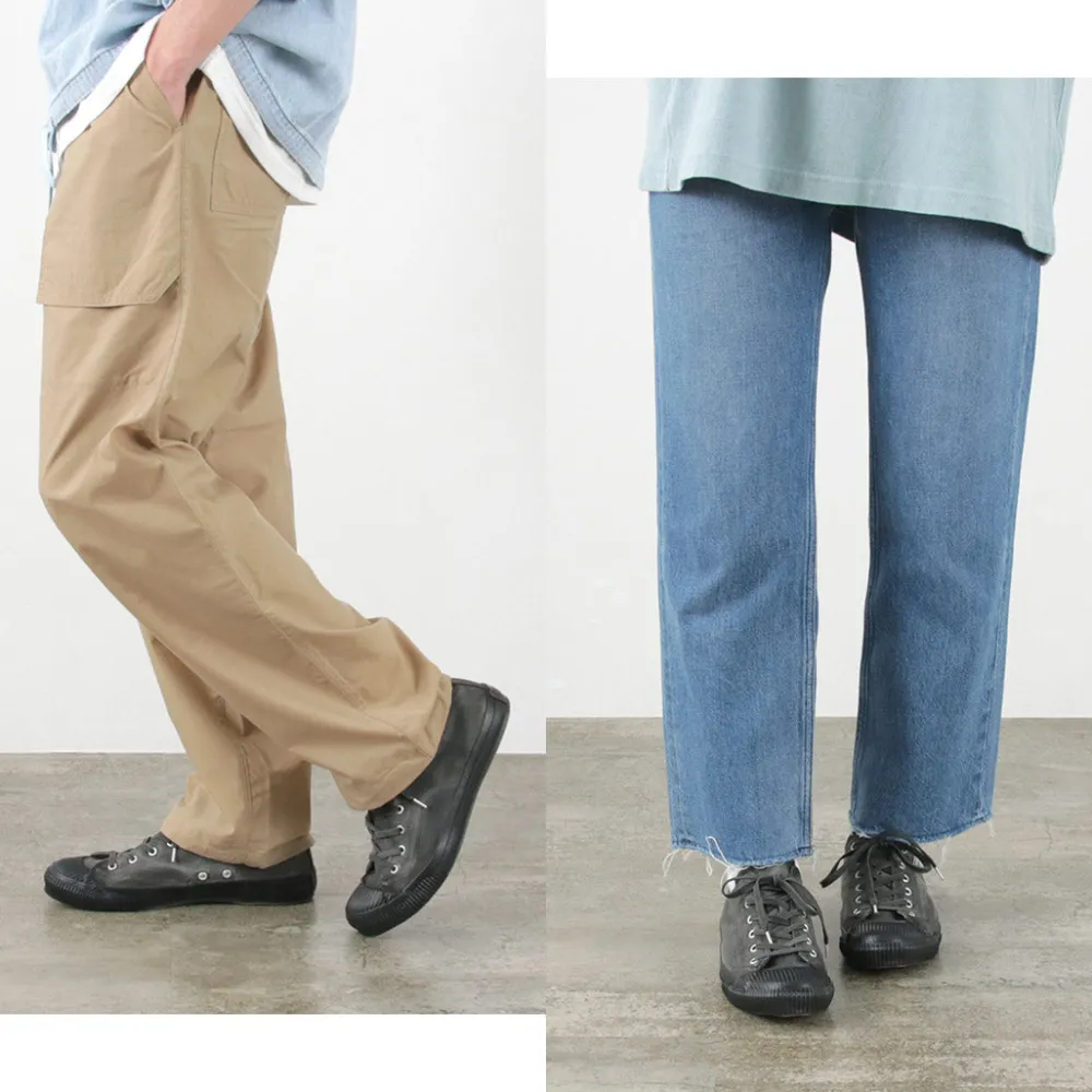 PRAS Sneakers^/ Shellcap Low in Sumi Hand Dyedsneaker sumikuro