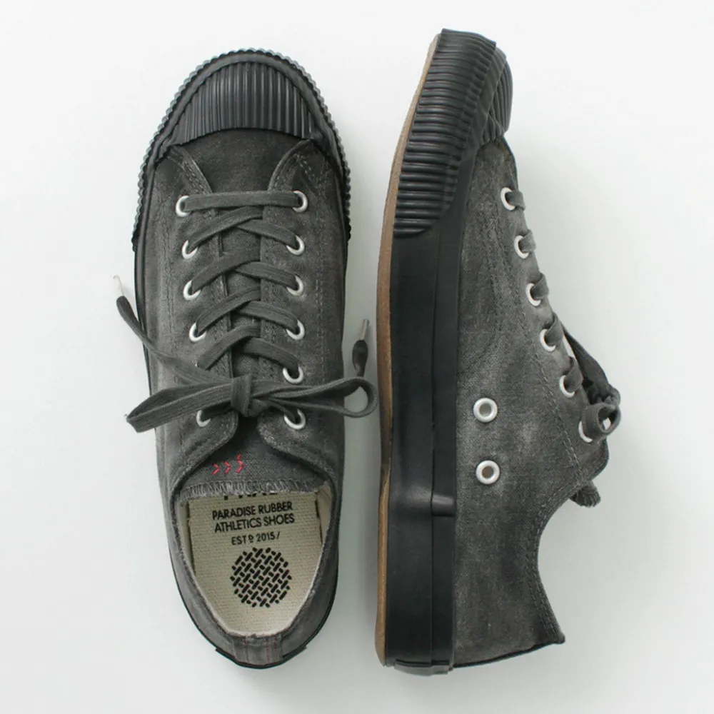 PRAS Sneakers^/ Shellcap Low in Sumi Hand Dyedsneaker sumikuro