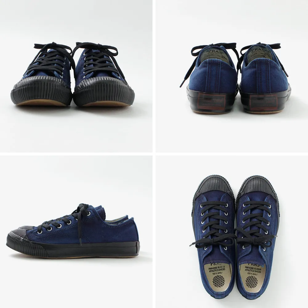 PRAS Sneakers^/ Shellcap Low Hand Dyed sneaker indigo